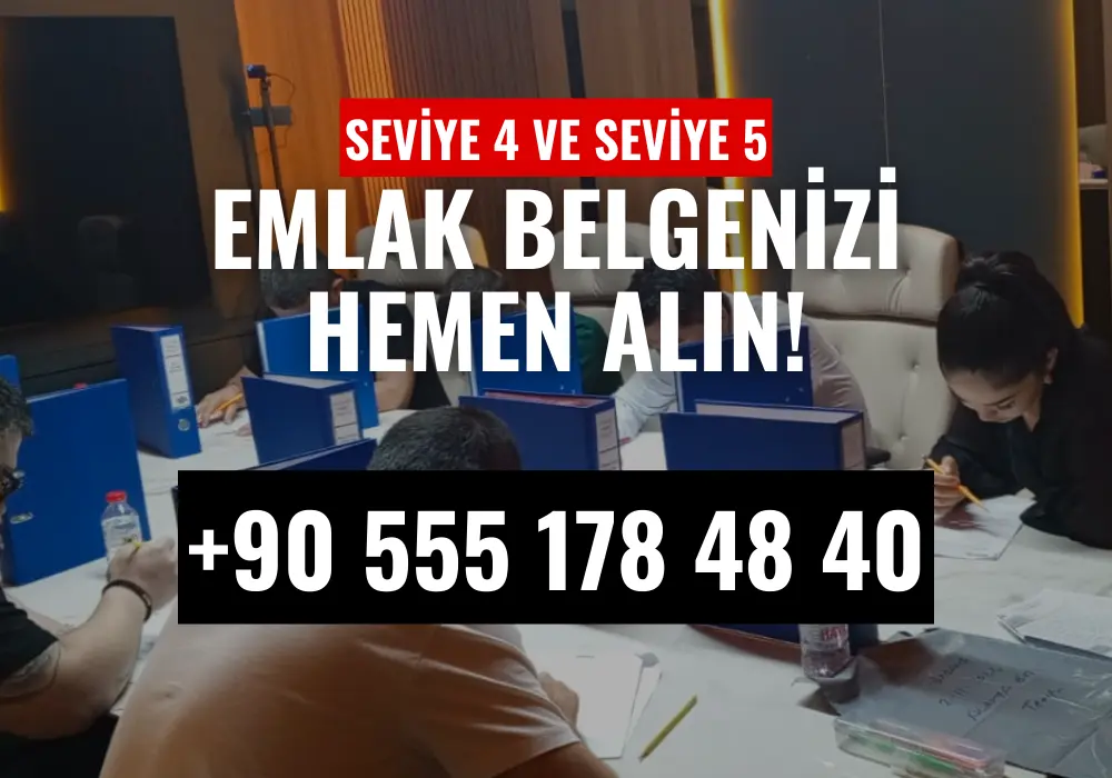 seviye 5 emlak belgesi